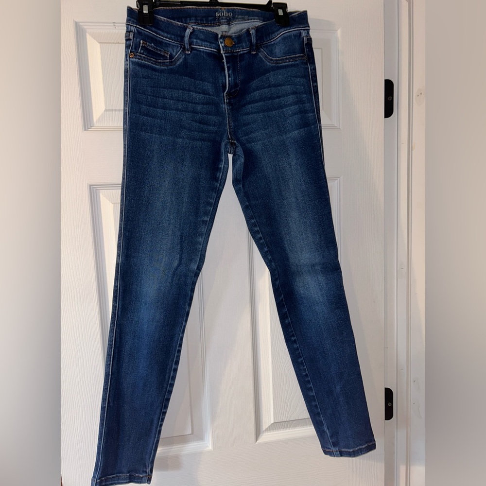 New York & Company Womens Denim Leggings